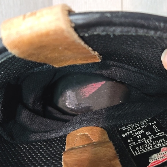 Red Wing Men's Leather Steel Toe Vibram Work Boots 4448 Shoes Sz 11D - Picture 7 of 12